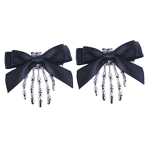 MERRYHAPY -haarspange 2er-pack Schleife Haarnadel-set Mädchen Halloween-haar-accessoires -hand-kopfschmuck Für Festivals von MERRYHAPY