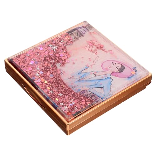 MERRYHAPY Leere Lidschatten Make-up Palette 9 Grids Glitter Pailletten Palette Kosmetik Make-up Für von MERRYHAPY