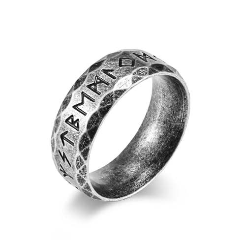 MERTTURM Männer Ring aus Edelstahl – Keltischer Knoten Design, Vintage Ring QFR002AS-12 MERTTURM Männer Ring aus Edelstahl – Keltischer Knoten Design, Vintage Ring QFR002AS-12 von MERTTURM