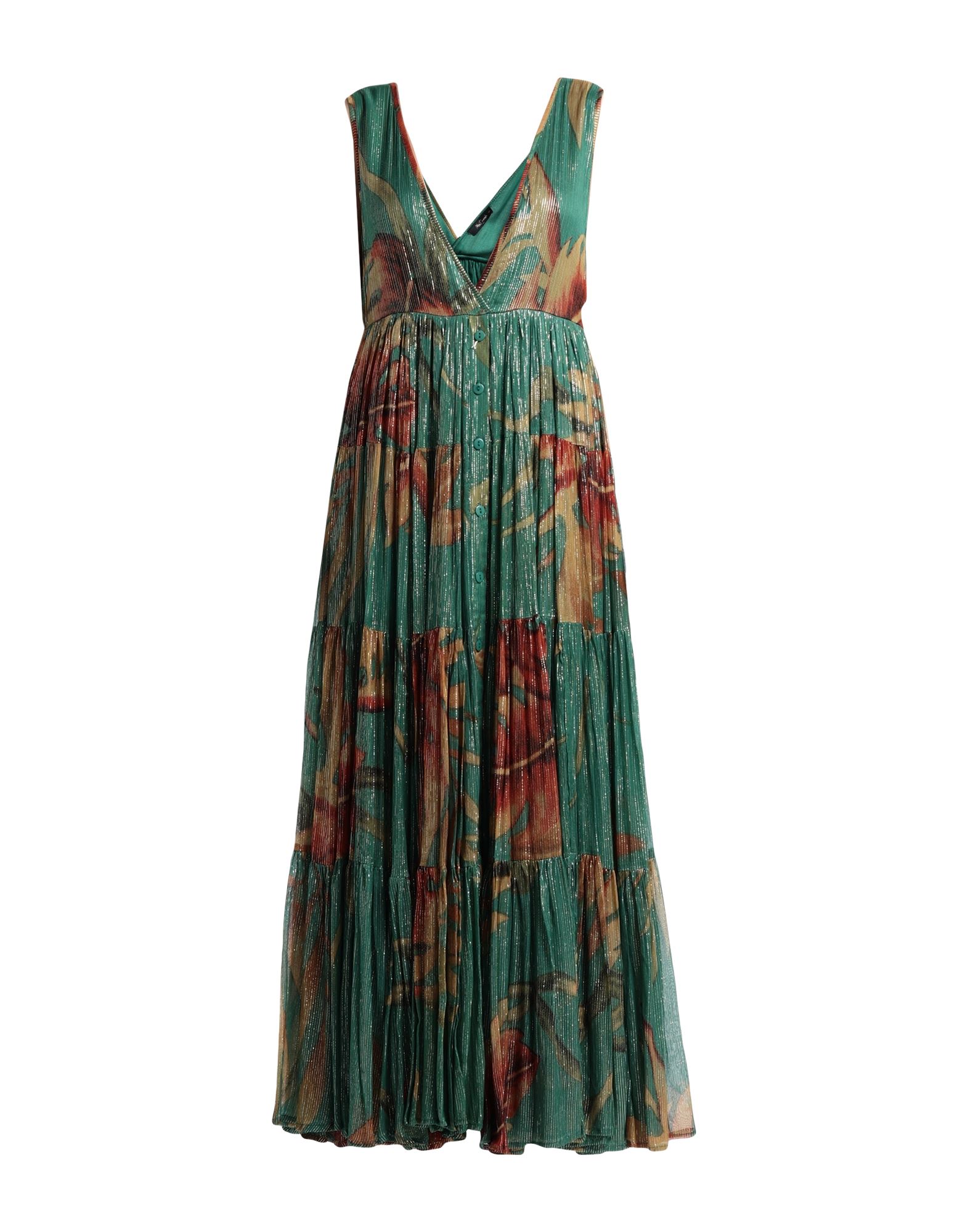 MES DEMOISELLES Maxi-kleid Damen Smaragdgrün MES DEMOISELLES Maxi-kleid Damen Smaragdgrün von MES DEMOISELLES