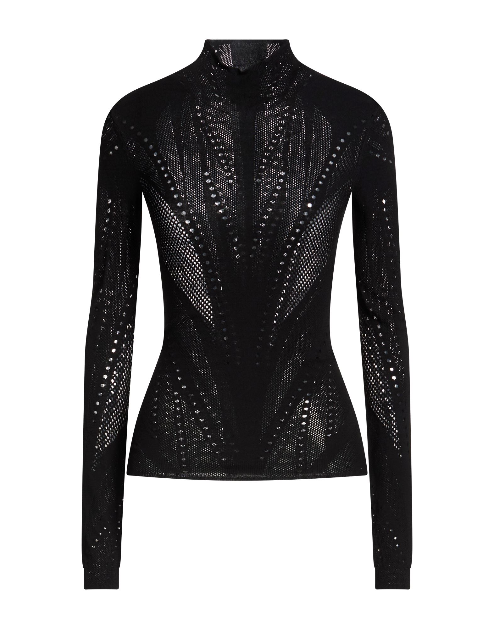 MES DEMOISELLES Rollkragenpullover Damen Schwarz von MES DEMOISELLES