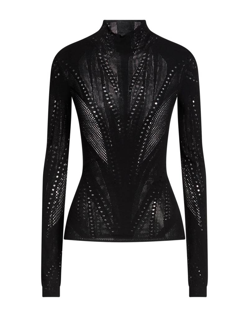 MES DEMOISELLES Rollkragenpullover Damen Schwarz von MES DEMOISELLES