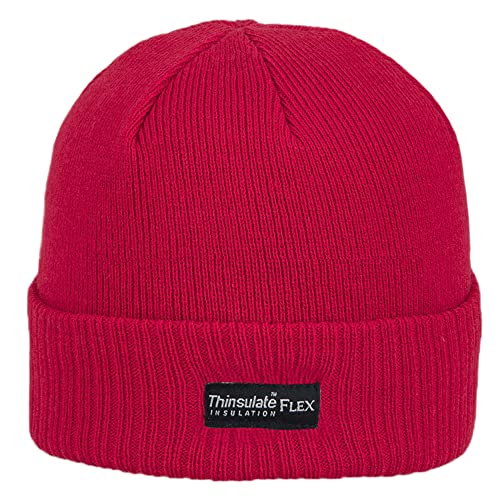 MESS Unisex-Kinder und Jugendliche Thinsulate Cap, rot, Einheitsgröße von MESS