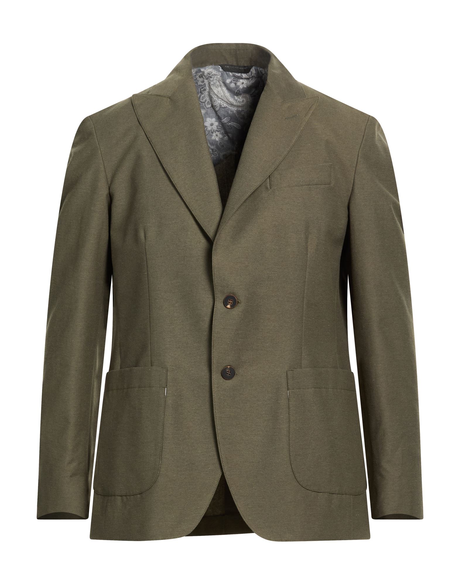 MESSAGERIE Blazer Herren Militärgrün von MESSAGERIE