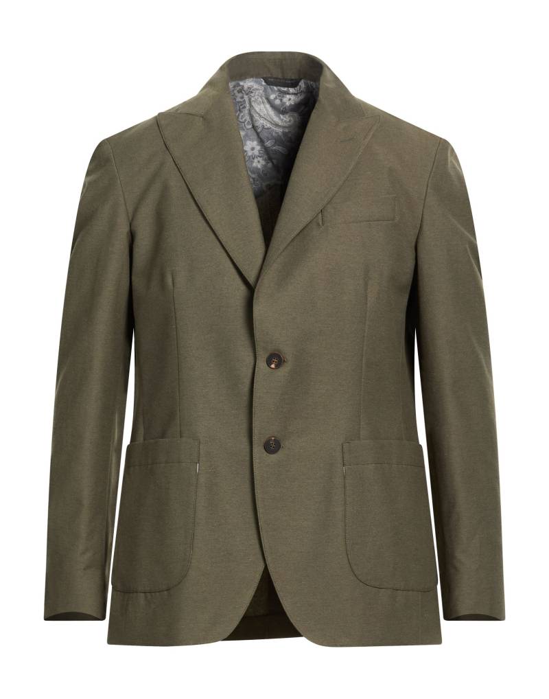 MESSAGERIE Blazer Herren Militärgrün von MESSAGERIE