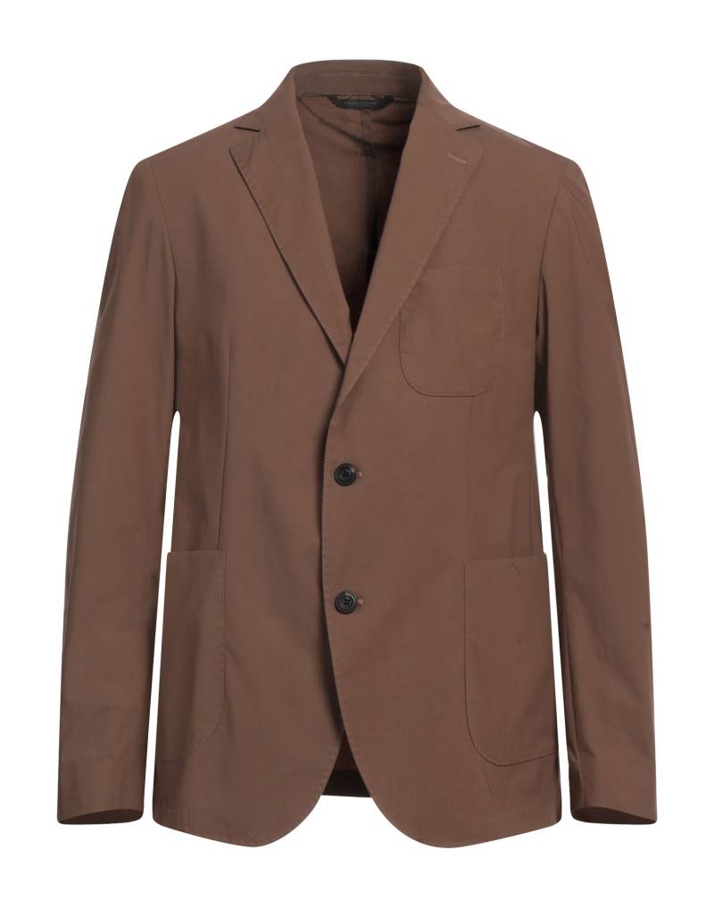 MESSAGERIE Blazer Herren Schokobraun von MESSAGERIE