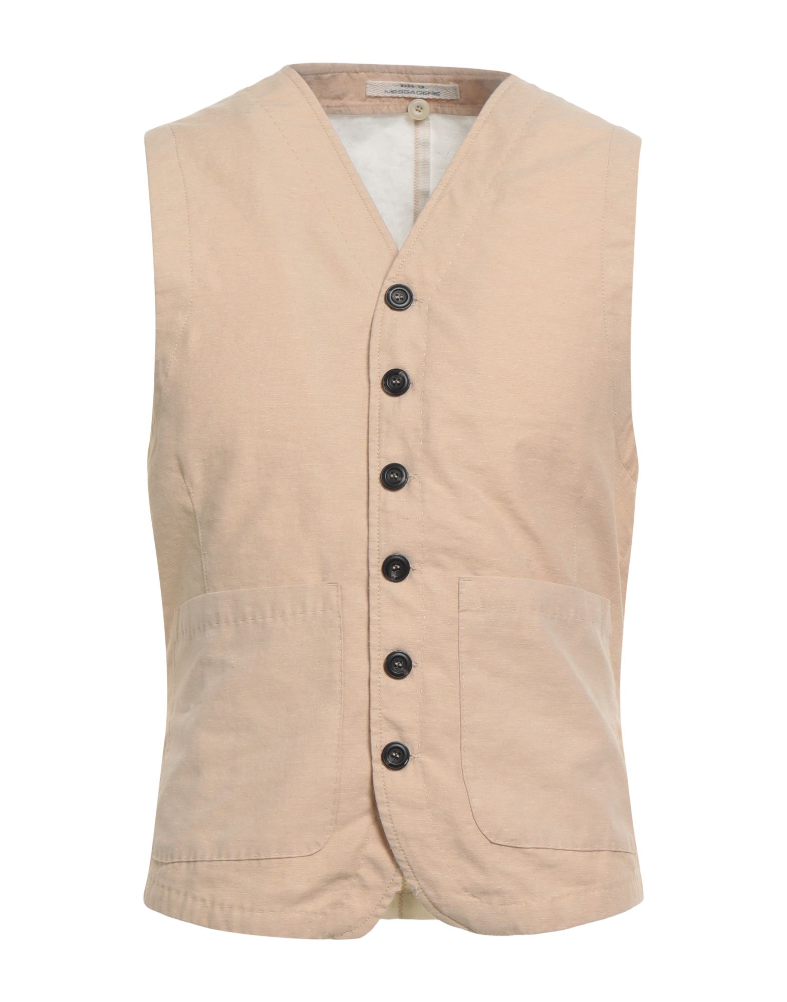 MESSAGERIE Couture-weste Herren Beige von MESSAGERIE