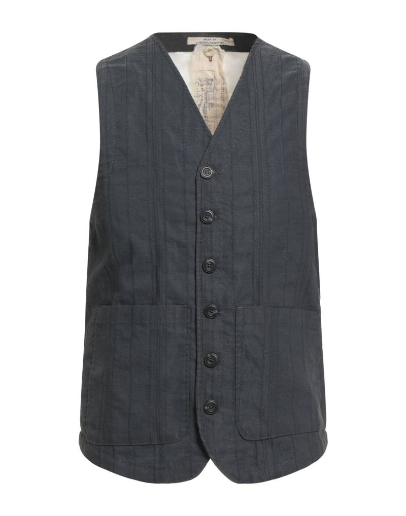 MESSAGERIE Couture-weste Herren Braungrau von MESSAGERIE