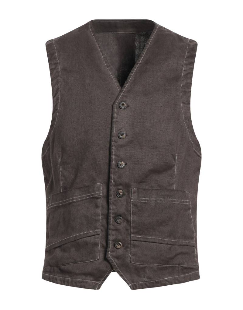 MESSAGERIE Couture-weste Herren Dunkelbraun von MESSAGERIE