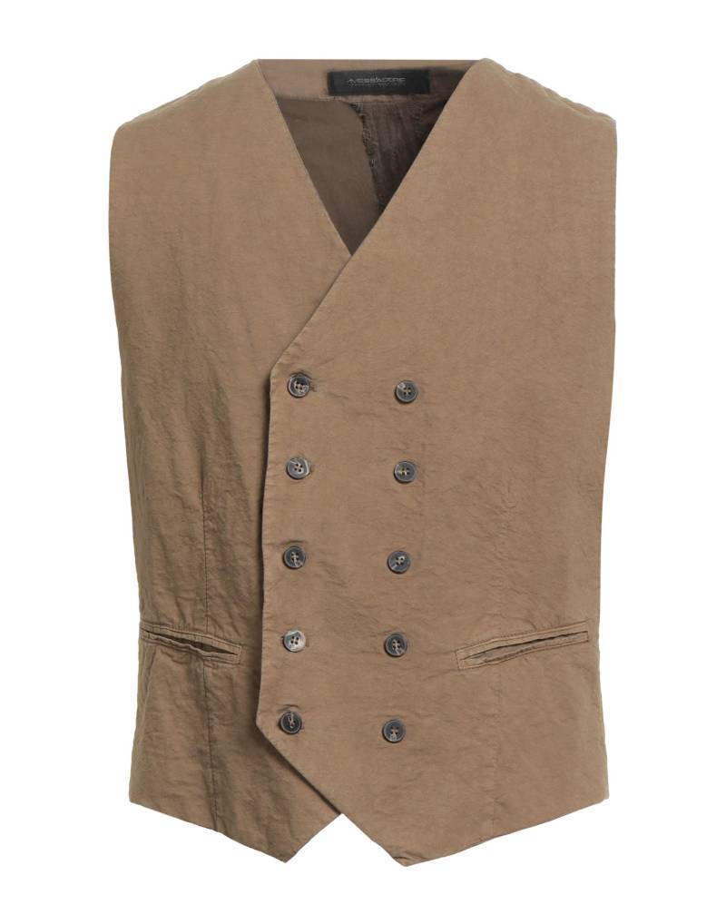 MESSAGERIE Couture-weste Herren Khaki von MESSAGERIE