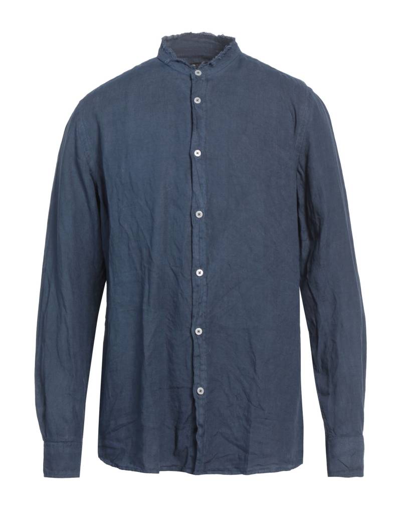 MESSAGERIE Hemd Herren Blau von MESSAGERIE