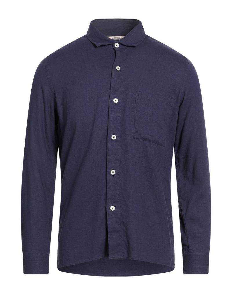 MESSAGERIE Hemd Herren Blau von MESSAGERIE