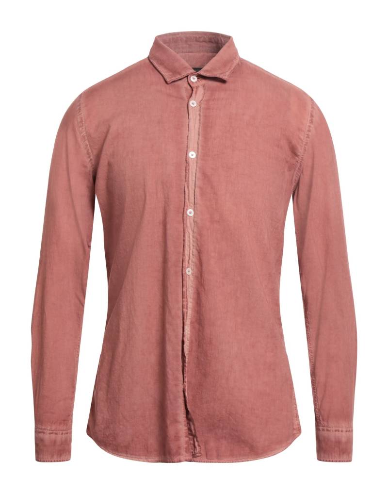 MESSAGERIE Hemd Herren Rostrot von MESSAGERIE