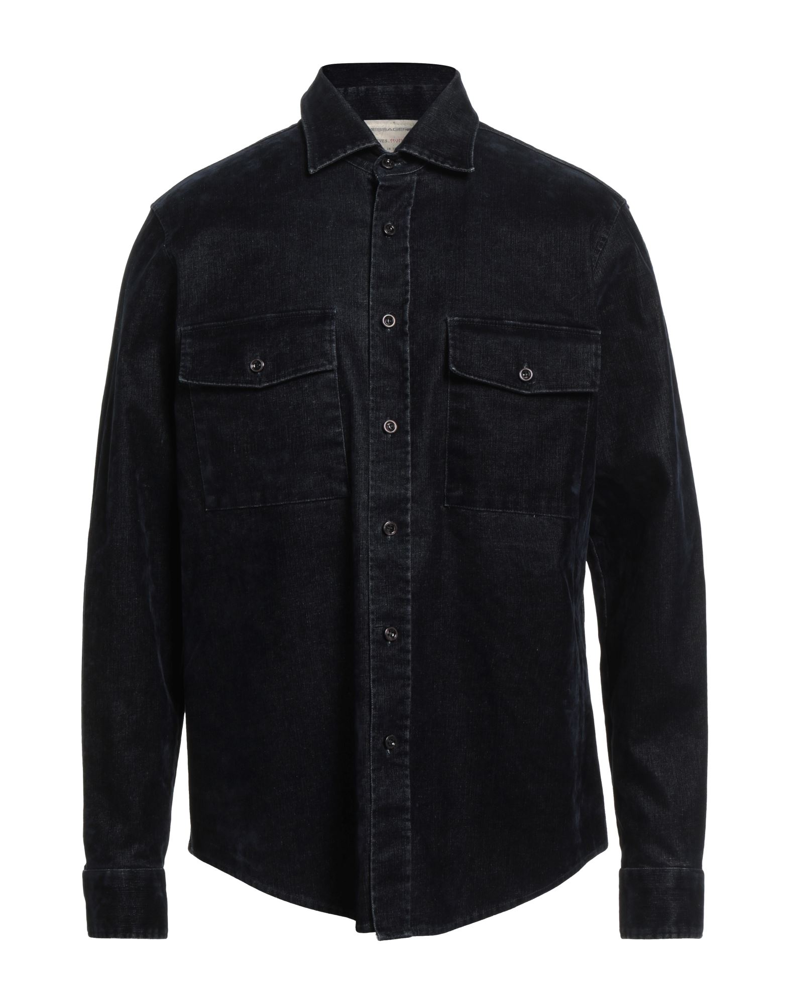 MESSAGERIE Jeanshemd Herren Blau MESSAGERIE Jeanshemd Herren Blau von MESSAGERIE