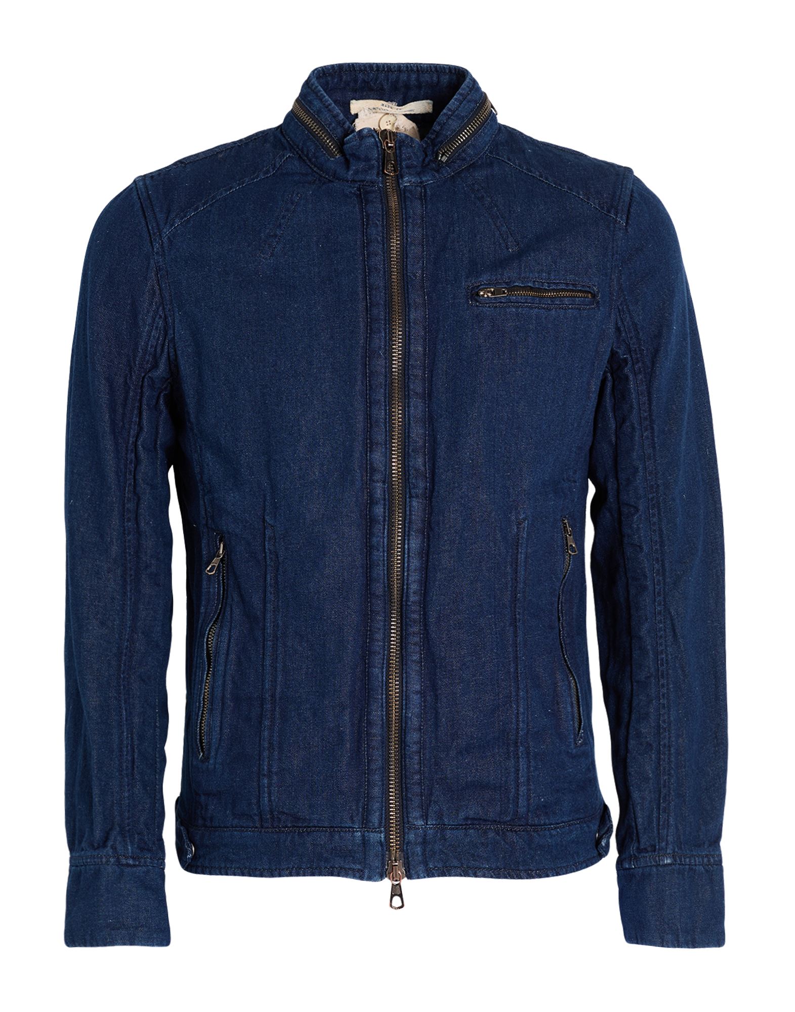 MESSAGERIE Jeansjacke/-mantel Herren Blau von MESSAGERIE
