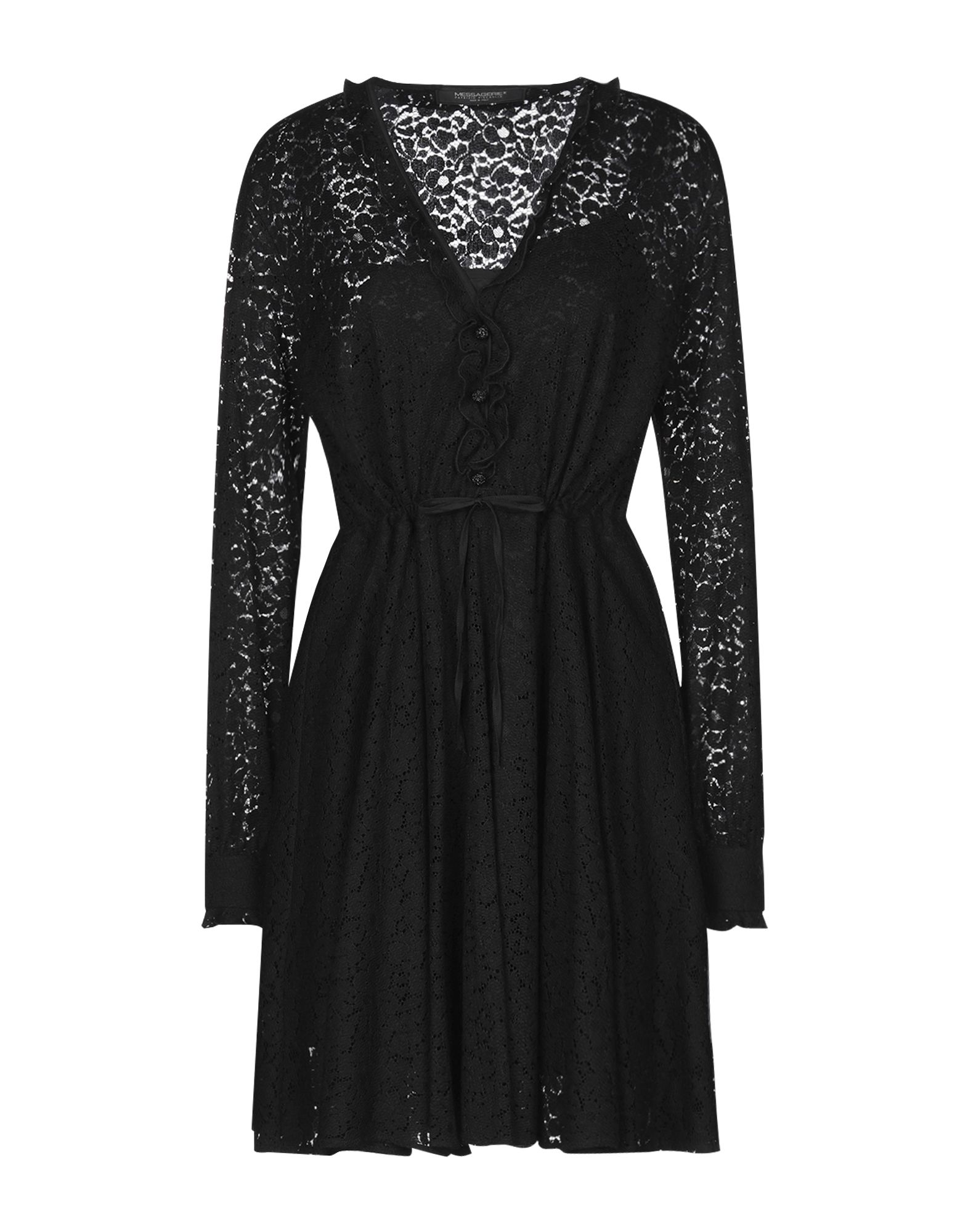 MESSAGERIE Mini-kleid Damen Schwarz von MESSAGERIE