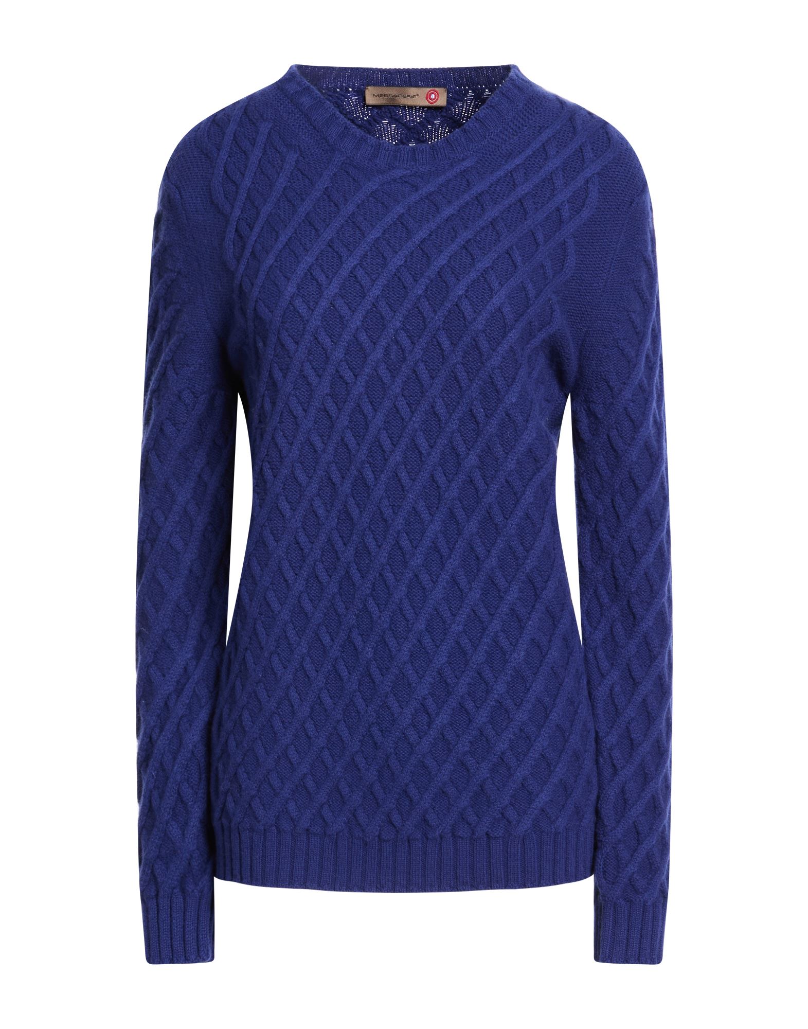 MESSAGERIE Pullover Damen Marineblau von MESSAGERIE