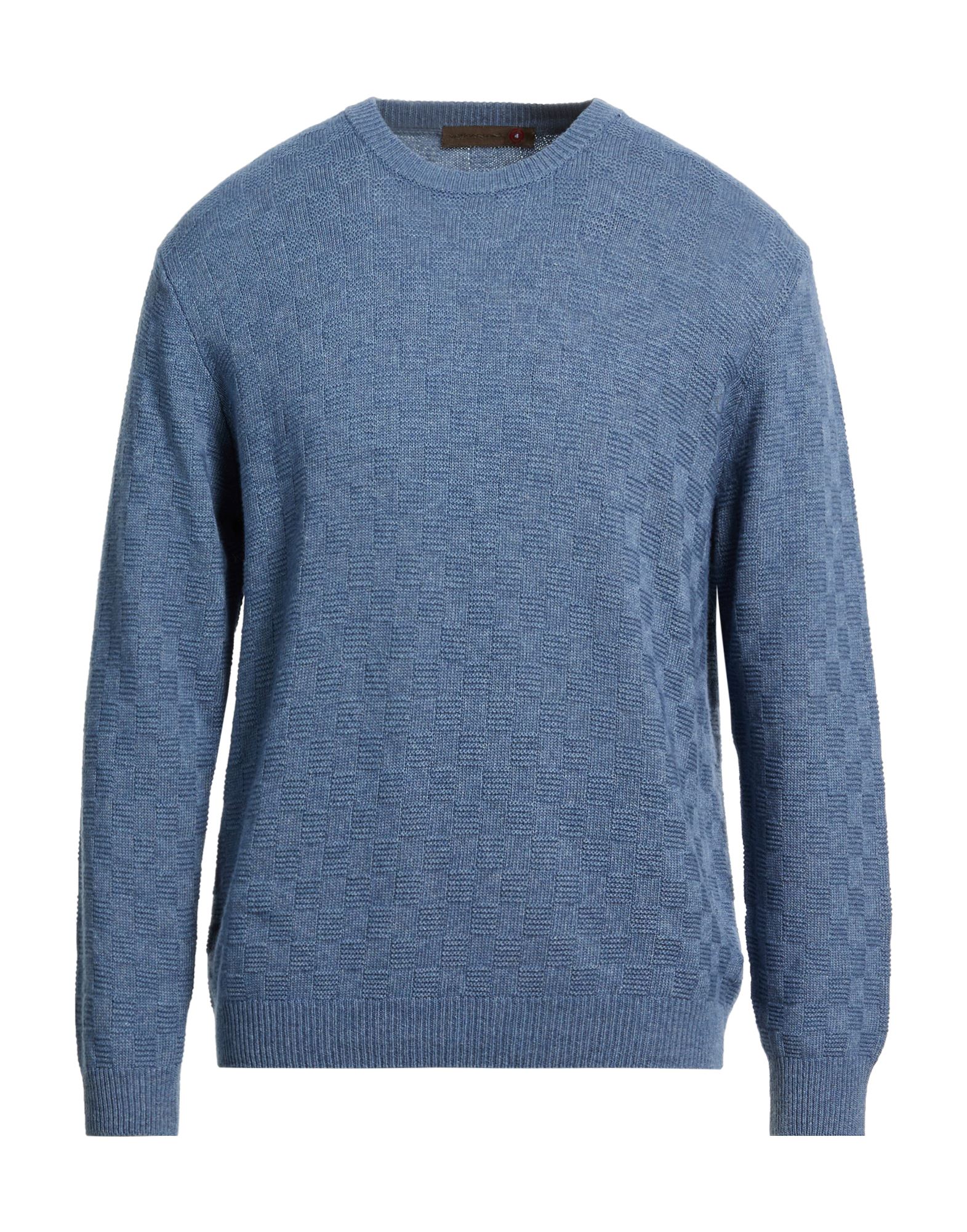 MESSAGERIE Pullover Herren Azurblau von MESSAGERIE