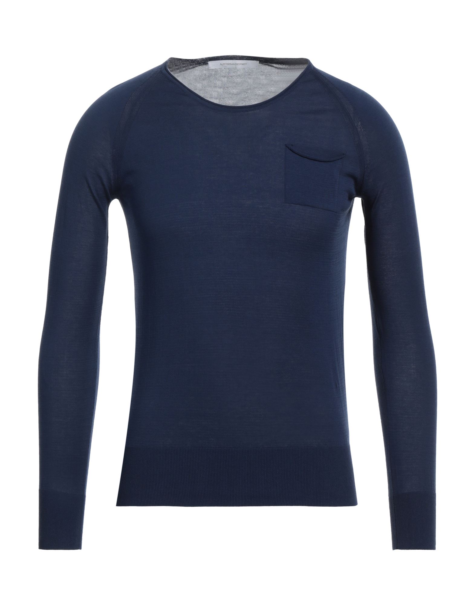 MESSAGERIE Pullover Herren Blau von MESSAGERIE