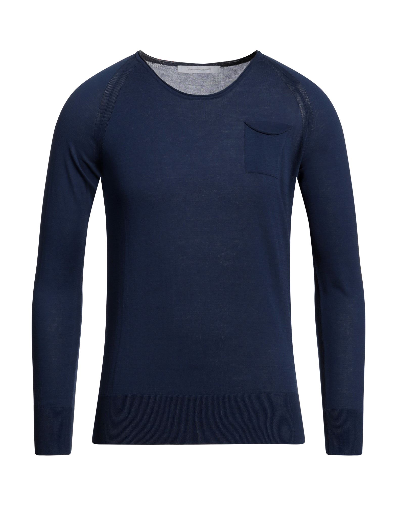 MESSAGERIE Pullover Herren Blau von MESSAGERIE