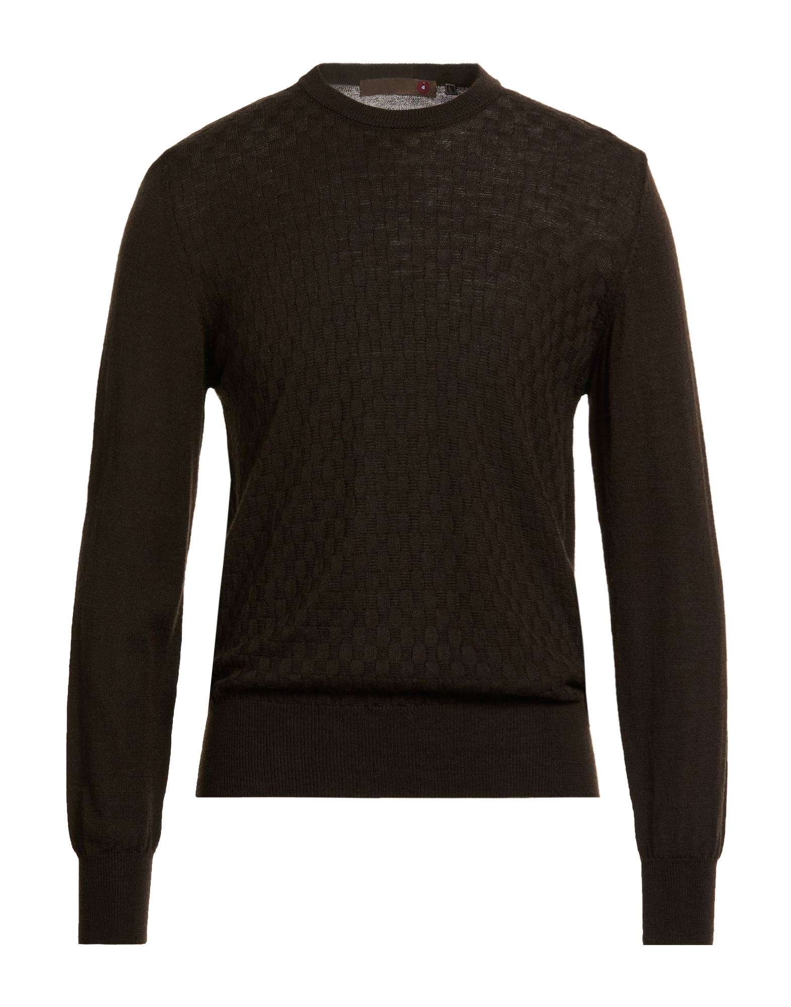 MESSAGERIE Pullover Herren Dunkelbraun von MESSAGERIE