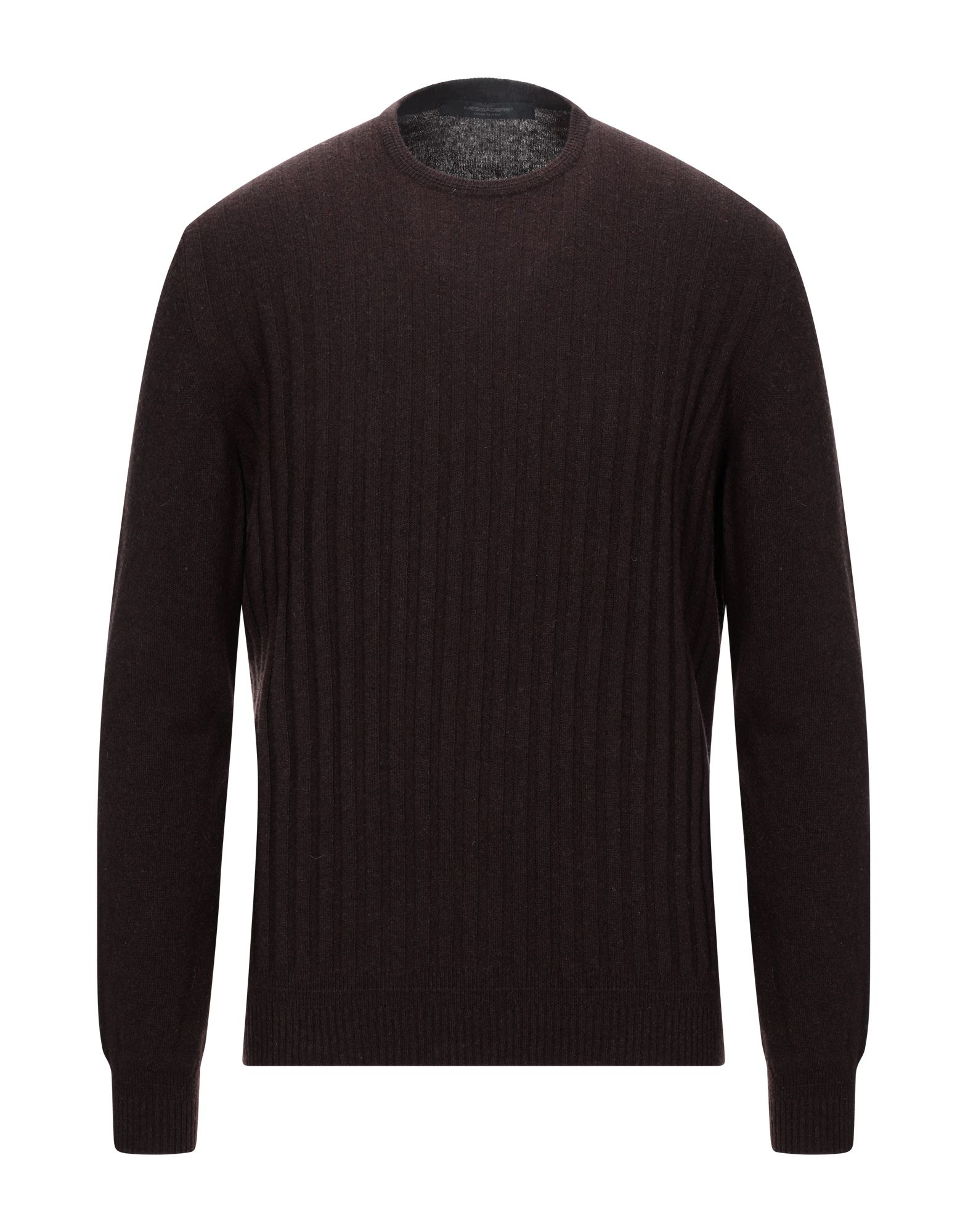 MESSAGERIE Pullover Herren Dunkelbraun von MESSAGERIE