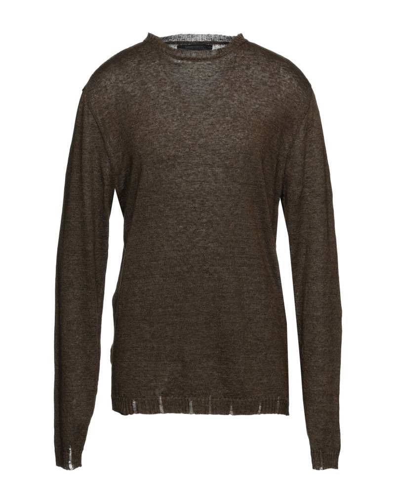 MESSAGERIE Pullover Herren Dunkelgrün von MESSAGERIE