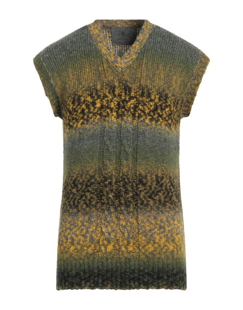 MESSAGERIE Pullover Herren Militärgrün von MESSAGERIE