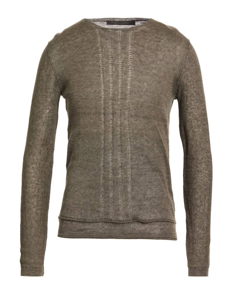 MESSAGERIE Pullover Herren Militärgrün von MESSAGERIE