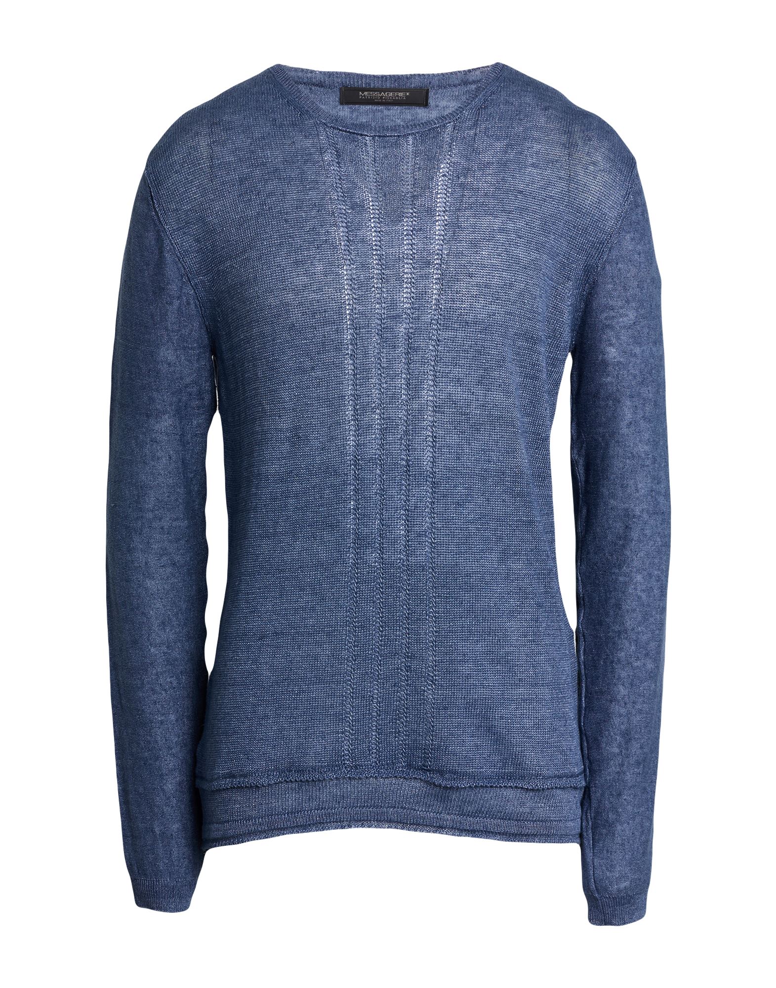 MESSAGERIE Pullover Herren Taubenblau von MESSAGERIE