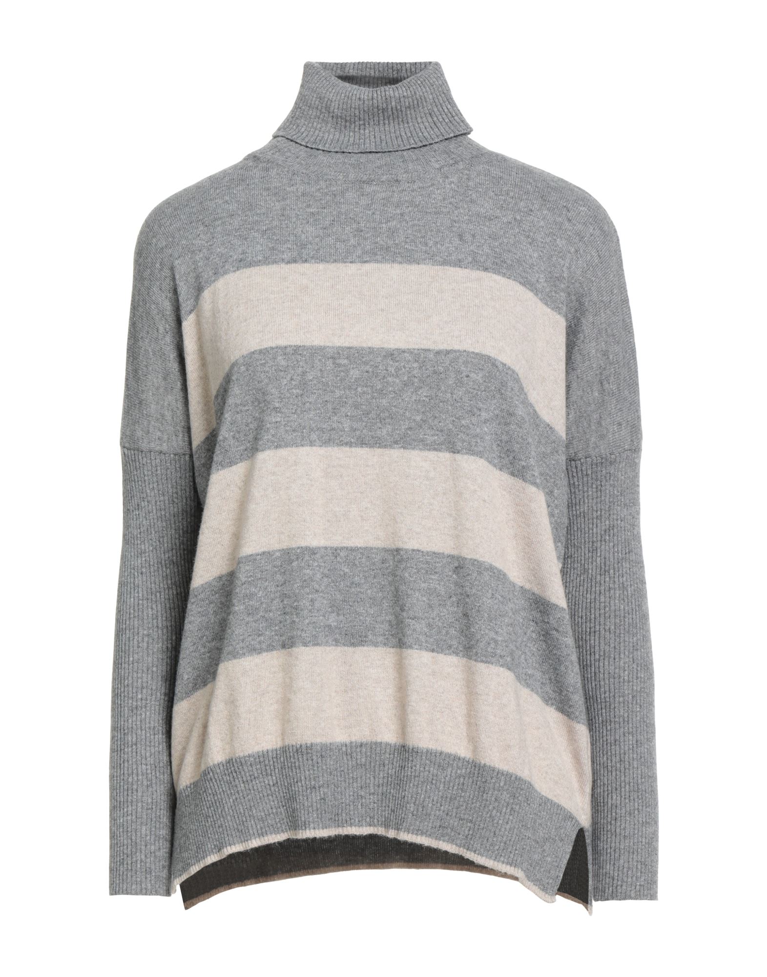 MESSAGERIE Rollkragenpullover Damen Grau von MESSAGERIE