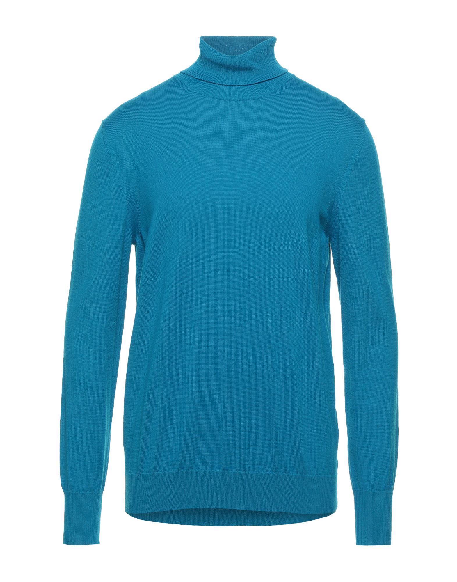 MESSAGERIE Rollkragenpullover Herren Azurblau MESSAGERIE Rollkragenpullover Herren Azurblau von MESSAGERIE