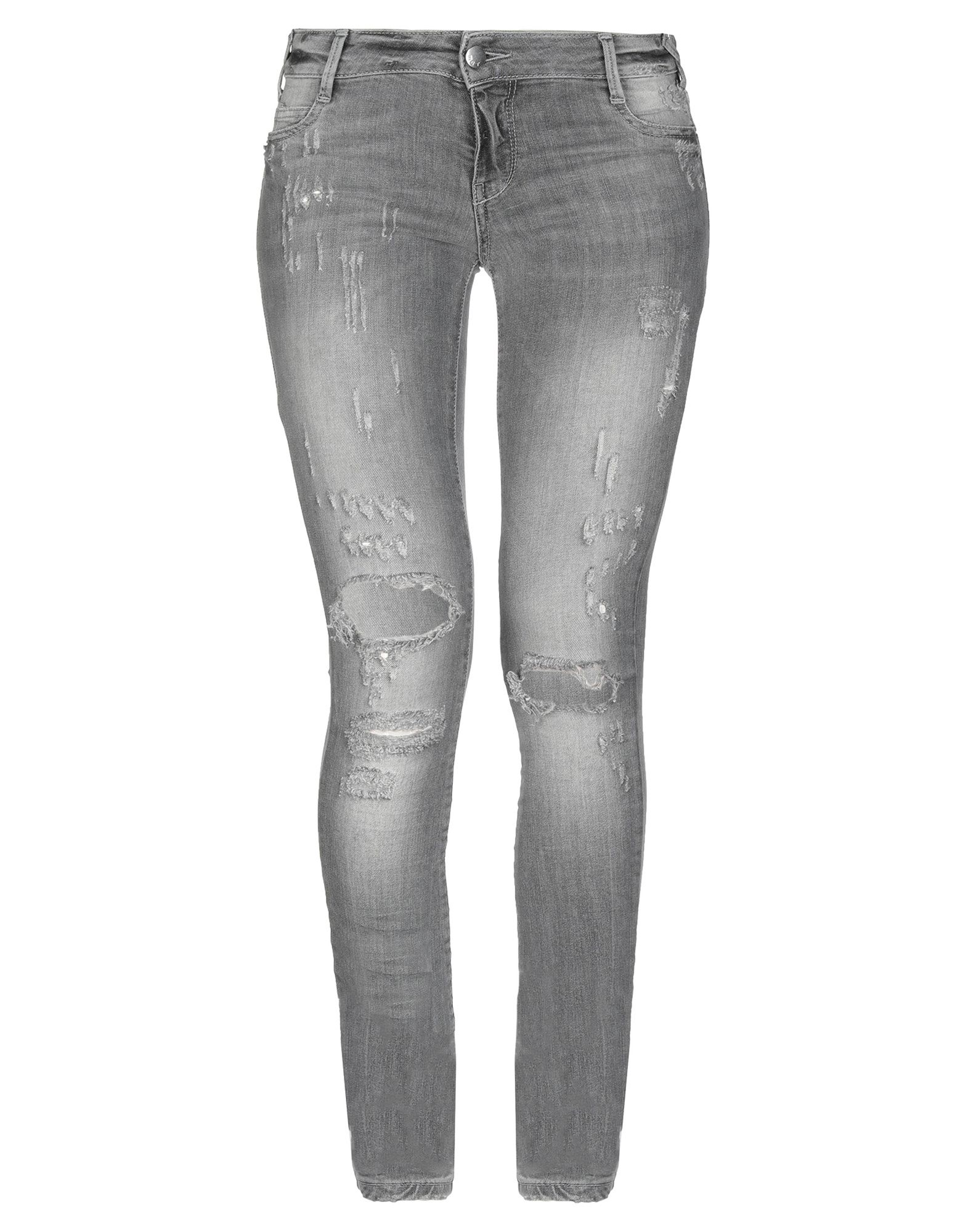 MET JEANS Jeanshose Damen Grau von MET JEANS