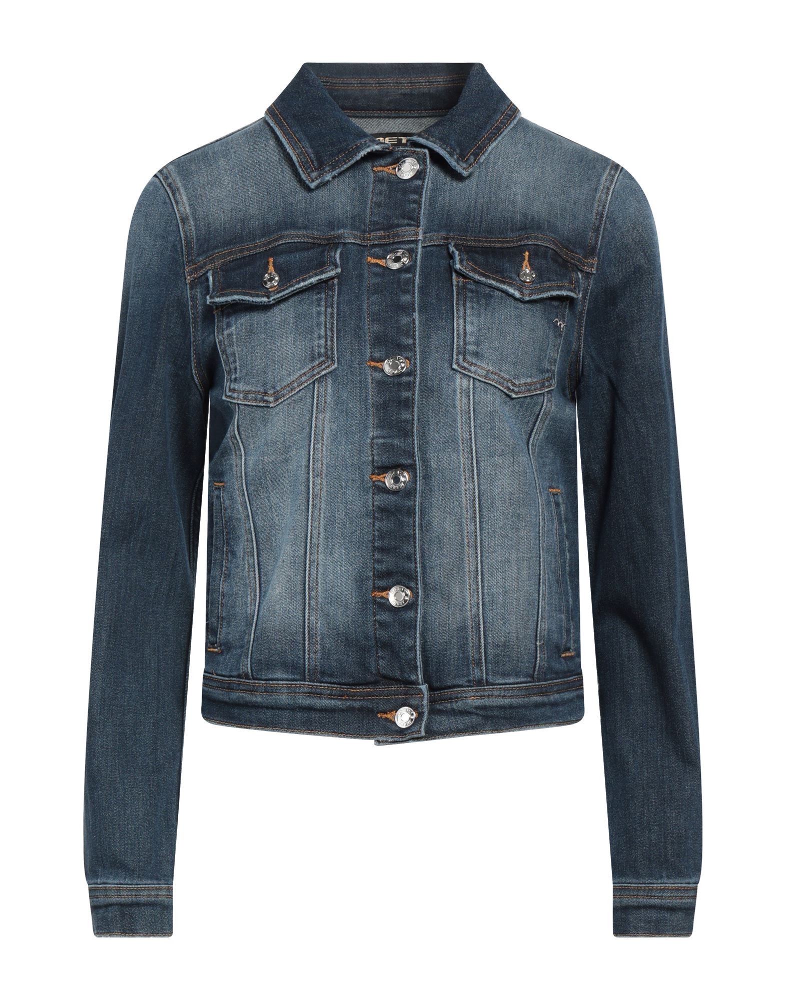 MET JEANS Jeansjacke/-mantel Damen Blau von MET JEANS