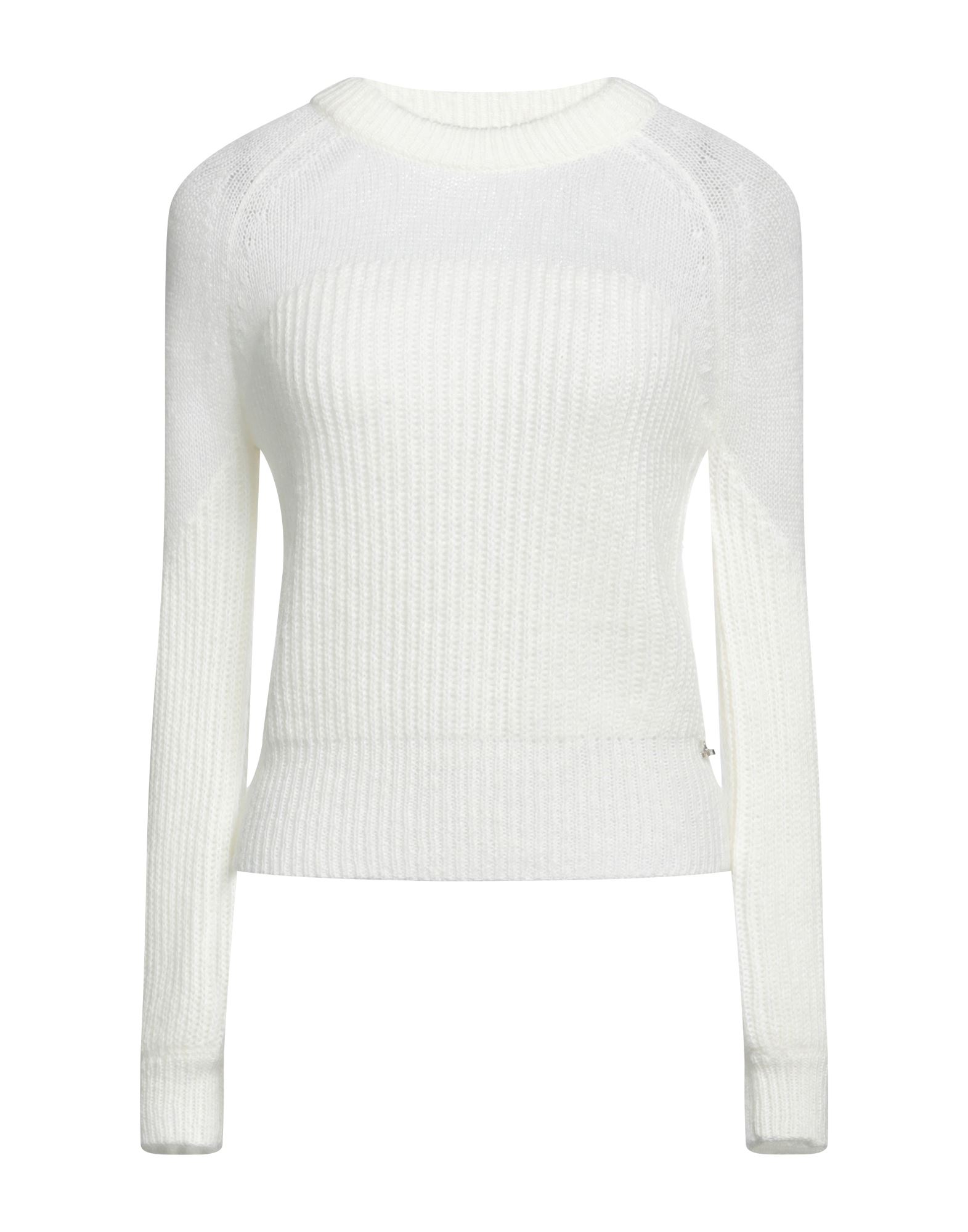 MET JEANS Pullover Damen Off white von MET JEANS