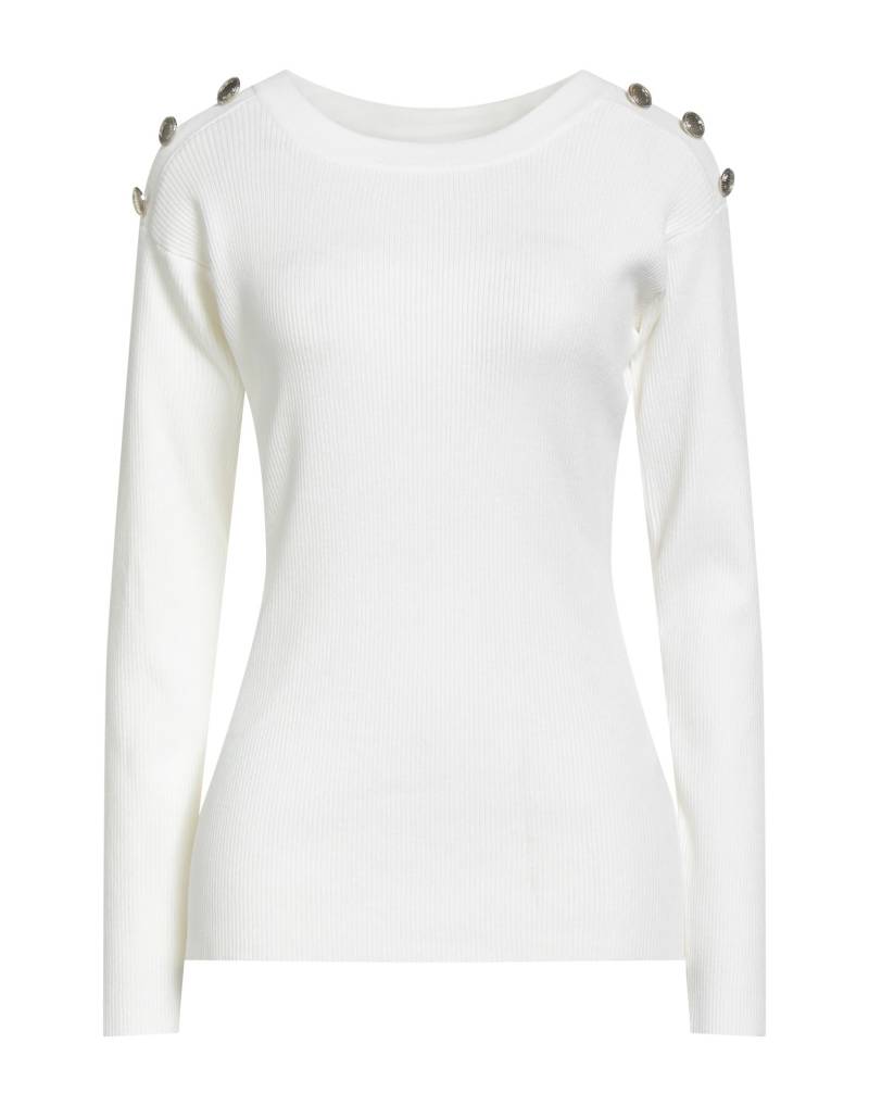 MET JEANS Pullover Damen Weiß von MET JEANS