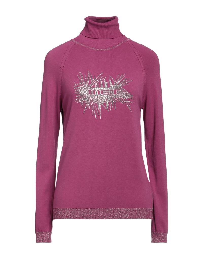 MET JEANS Rollkragenpullover Damen Malve von MET JEANS