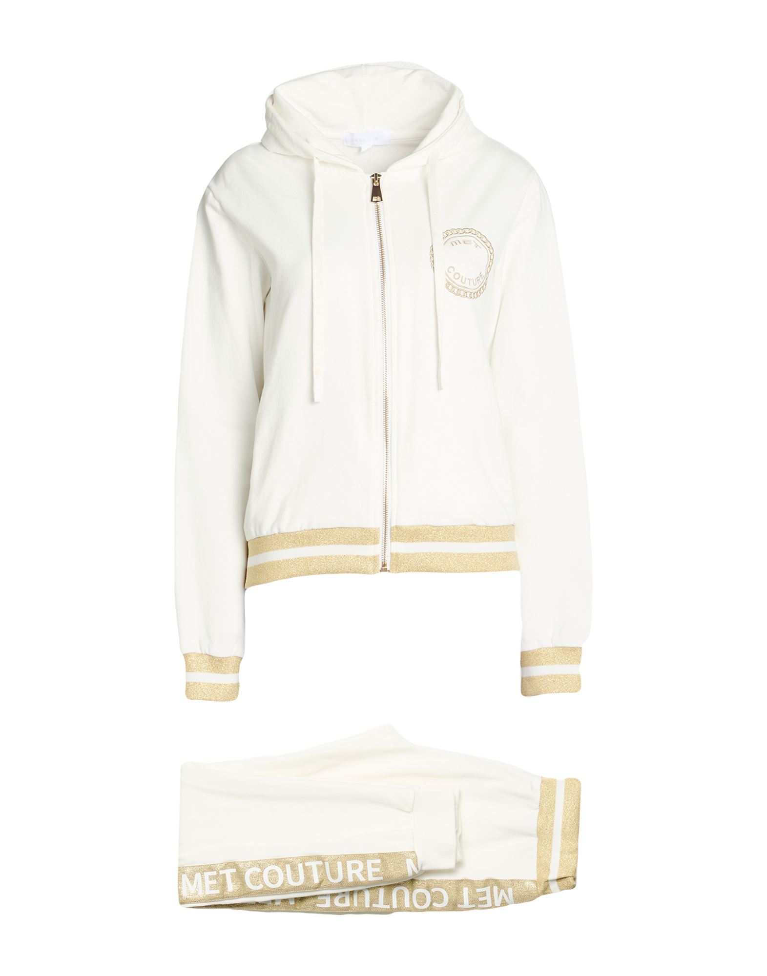 MET JEANS Sportanzug Damen Weiß von MET JEANS