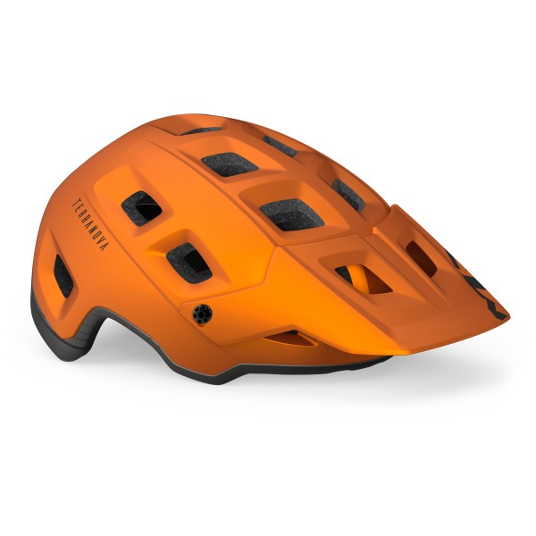 MET - Terranova - Radhelm Gr 52-56 cm - S orange von MET