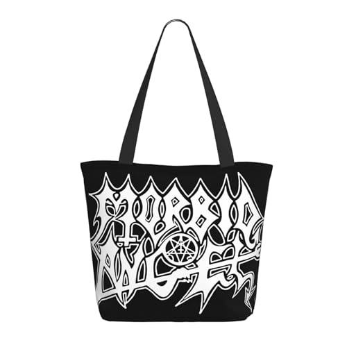 Damen Angel Metal Band Shopper Einkaufstasche mit Reißverschluss Einkaufs- und Pendlerhandtasche für Frauen Damen Angel Metal Band Shopper Einkaufstasche mit Reißverschluss Einkaufs- und Pendlerhandtasche für Frauen von METUIPASAIT