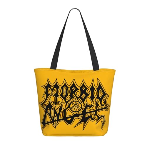 Damen Angel Metal Band Shopper Einkaufstasche mit Reißverschluss Einkaufs- und Pendlerhandtasche für Frauen Damen Angel Metal Band Shopper Einkaufstasche mit Reißverschluss Einkaufs- und Pendlerhandtasche für Frauen von METUIPASAIT