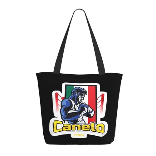 METUIPASAIT Damen Alvarez Star Boxer Canelo Shopper Einkaufstasche mit Reißverschluss Einkaufs- und Pendlerhandtasche für Frauen METUIPASAIT Damen Alvarez Star Boxer Canelo Shopper Einkaufstasche mit Reißverschluss Einkaufs- und Pendlerhandtasche für Frauen von METUIPASAIT
