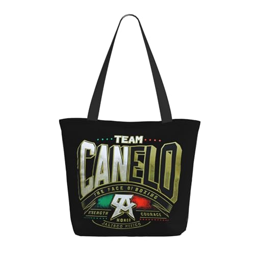 METUIPASAIT Damen Alvarez Star Boxer Canelo Shopper Einkaufstasche mit Reißverschluss Einkaufs- und Pendlerhandtasche für Frauen METUIPASAIT Damen Alvarez Star Boxer Canelo Shopper Einkaufstasche mit Reißverschluss Einkaufs- und Pendlerhandtasche für Frauen von METUIPASAIT