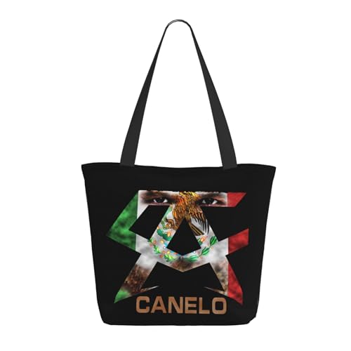 METUIPASAIT Damen Alvarez Star Boxer Canelo Shopper Einkaufstasche mit Reißverschluss Einkaufs- und Pendlerhandtasche für Frauen METUIPASAIT Damen Alvarez Star Boxer Canelo Shopper Einkaufstasche mit Reißverschluss Einkaufs- und Pendlerhandtasche für Frauen von METUIPASAIT