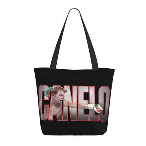 METUIPASAIT Damen Alvarez Star Boxer Canelo Shopper Einkaufstasche mit Reißverschluss Einkaufs- und Pendlerhandtasche für Frauen METUIPASAIT Damen Alvarez Star Boxer Canelo Shopper Einkaufstasche mit Reißverschluss Einkaufs- und Pendlerhandtasche für Frauen von METUIPASAIT