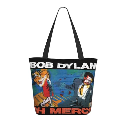 METUIPASAIT Damen Bob Rock Singer Dylan Shopper Einkaufstasche mit Reißverschluss Einkaufs- und Pendlerhandtasche für Frauen METUIPASAIT Damen Bob Rock Singer Dylan Shopper Einkaufstasche mit Reißverschluss Einkaufs- und Pendlerhandtasche für Frauen von METUIPASAIT