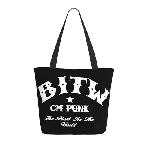 METUIPASAIT Damen CM Best Punk World Shopper Einkaufstasche mit Reißverschluss Einkaufs- und Pendlerhandtasche für Frauen METUIPASAIT Damen CM Best Punk World Shopper Einkaufstasche mit Reißverschluss Einkaufs- und Pendlerhandtasche für Frauen von METUIPASAIT