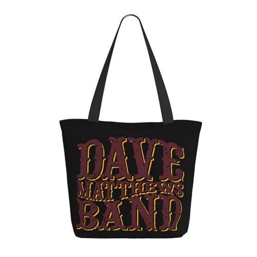METUIPASAIT Damen Dave Rock Band Shopper Einkaufstasche mit Reißverschluss Einkaufs- und Pendlerhandtasche für Frauen METUIPASAIT Damen Dave Rock Band Shopper Einkaufstasche mit Reißverschluss Einkaufs- und Pendlerhandtasche für Frauen von METUIPASAIT