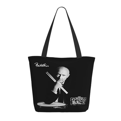 METUIPASAIT Damen Phil Singer Shopper Einkaufstasche mit Reißverschluss Einkaufs- und Pendlerhandtasche für Frauen METUIPASAIT Damen Phil Singer Shopper Einkaufstasche mit Reißverschluss Einkaufs- und Pendlerhandtasche für Frauen von METUIPASAIT
