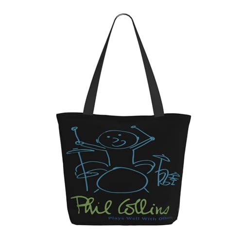 METUIPASAIT Damen Phil Singer Shopper Einkaufstasche mit Reißverschluss Einkaufs- und Pendlerhandtasche für Frauen METUIPASAIT Damen Phil Singer Shopper Einkaufstasche mit Reißverschluss Einkaufs- und Pendlerhandtasche für Frauen von METUIPASAIT